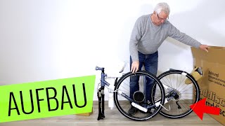 FAHRRAD AUFBAUEN  einfach amp schnell  Fahrradorg [upl. by Ettenom198]