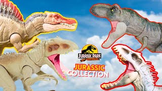 GIANT TRex VS IREX Vs Indoraptor Giganotosaurus  Jurassic Park Jurassic World Dominion amp More [upl. by Esirrehc]