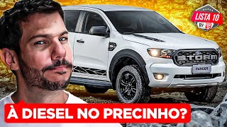 10 CAMINHONETES A DIESEL BOAS E BARATAS [upl. by Anawal486]