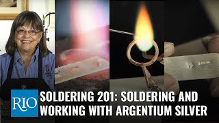 Soldering 201 Soldering and Working with Argentium Silver [upl. by Donni]