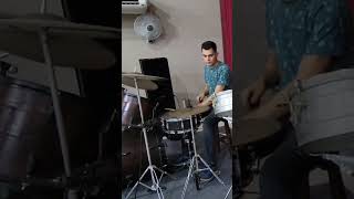 Basic brazilian bossa nova on drumset drumset bossanova promarksticks [upl. by Hollenbeck844]