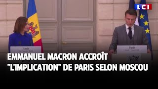 Emmanuel Macron accroît quotlimplicationquot de Paris selon Moscou [upl. by Auerbach229]