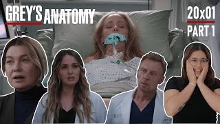 Greys Anatomy 20x01 Weve Only Just Begun REACTION 12 [upl. by Nageek498]