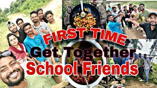 First Time Get Together School Friends  Full masty sambalpuri vlog [upl. by Retrac868]