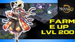 NovaRo  Up e farm lvl 200 com Menestrel  Einbech 3 [upl. by Christel]