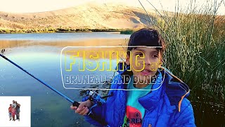 FISHING at BRUNEAUS SAND DUNES State Park Idaho [upl. by Sabrina221]