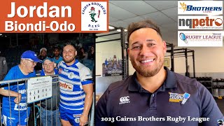 Jordan Biondi Odo  Cairns Brothers Rugby League Chat 51223 HD 1080p [upl. by Hardden]