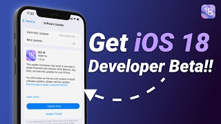 Apple Official iOS 18 Beta Profile Free Download Install iOS 18 on iOS 18 Release Day Confirm [upl. by Daniala]