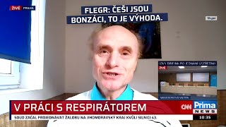 Flegr Češi jsou bonzáci to je výhoda Ale hrozí přeplněné nemocnice omezil bych hromadné akce [upl. by Sosanna]