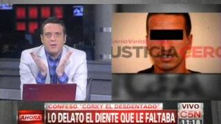 C5N  POLICIALES CONFESO quotCORKY EL DESDENTADOquot [upl. by Zildjian941]