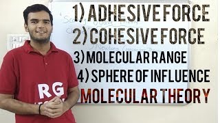 Molecular Theory of Surface Tension Class 1112 Surface tension moleculartheory [upl. by Sida105]