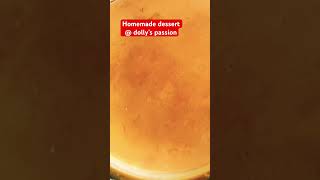 ঘরে তৈরি দোকানের চেয়েও মজার পুডিং Homemade dessert by dolly’s passion food dessert easyrecipe [upl. by Ennoira]