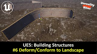 UE5 Building Structures  6 DeformConform to Landscape [upl. by Dine]