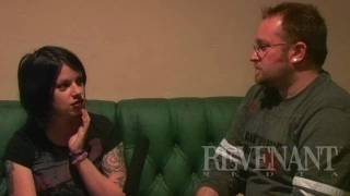 The Birthday Massacre interview w Chibi Part 1 Show and Tell 5909 [upl. by Ayerdna]