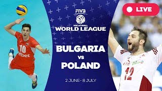 Bulgaria v Poland  Group 1 2017 FIVB Volleyball World League [upl. by Aicac]