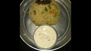 Korrala pulaofoxtail millet pulao recipe in telugu [upl. by Hyps]