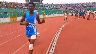 5000m Boys finals  Opoku Ware OWASS win 🥇 Super Zonals 2024 [upl. by Abdel724]