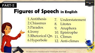 Top22 Figures of Speech in English PART2 [upl. by Toffey]