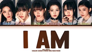 IVE 아이브 I Am Color Coded Lyrics [upl. by Elaweda]