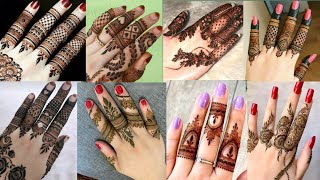 Top 50 Very Stylish And Easy Finger Mehndi DesignsLatest Mehndi Design For Fingershennabysehrish [upl. by Ajram]