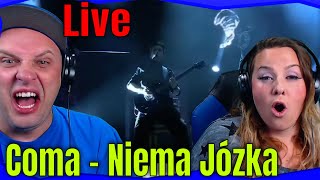 Reaction To Coma  Niema Józka Live Warszawa  Arena Ursynów 2010 HD  THE WOLF HUNTERZ REACTIONS [upl. by Durward]