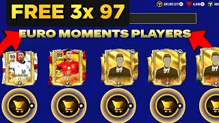 How to get 3x 97 free euro players and euro moment bundle 4 Leaks in FC Mobile 24 [upl. by Koeppel]