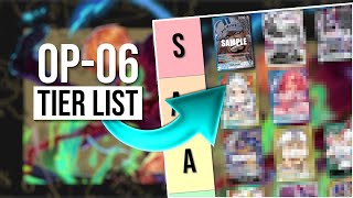 OP06 TIER LIST English Meta  One Piece Card Game [upl. by Babby]