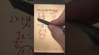 Digital SAT Quick Tips Mastering Equations shortsvideo educational satmathconcepts Viralvideo [upl. by Hafeenah613]