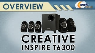 Creative 51MF4115AA002 Creative Inspire T6300 51 Speaker System Overview  Newegg Lifestyle [upl. by Enihpesoj]