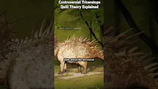 Controversial Triceratops Quill Theory Explained dinosaur fossil science paleontology [upl. by Latsirc]