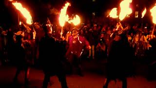 Beltane Border Morris  Haccombe at the Dark Gathering 27 10 18 [upl. by Tnelc274]