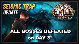 PoE 317  Seismic Trap League Start UPDATE Reupload [upl. by Vachil]