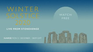 Sunrise  Winter Solstice 2020 LIVE from Stonehenge [upl. by Saidee518]