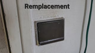 Remplacement de mon ancien interrupteur par un neuf [upl. by Leahcimdivad]