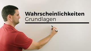 Wahrscheinlichkeiten Grundlagen  Mathe by Daniel Jung [upl. by Frey386]