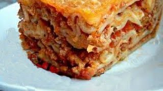 Pomysł na obiad  LASAGNE  LAZANIA  KLASYCZNA [upl. by Bullough]