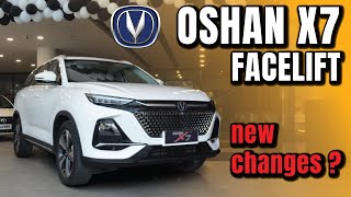 Changan Oshan X7 Facelift 2024  Exciting UPGRADES 🤩 [upl. by Ahsino102]