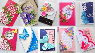 beautiful 😍 10 greeting cards ideas  greeting card Idea  card pattern idea [upl. by Harbour]