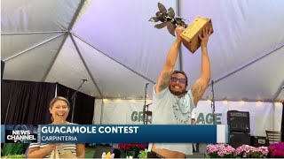 Avocado Festival hosts annual Guacamole Contest in Carpinteria [upl. by Beitnes]