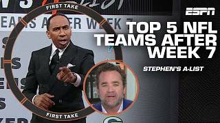 Stephen’s AList gets a ‘D’ grade from Jeff Saturday 😮👀 ‘Your list is TRASH’ 🗑️  First Take [upl. by Limoli937]