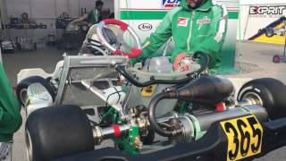 Warm up engine CIKFIA European KZ KZ2 Champs Genk [upl. by Elvin]