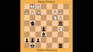 Bobby Fischer vs Viktor Korchnoi Curacao Candidates 1962 chess [upl. by Yeneffit483]