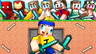 EVERY Hunter vs JEFFY In Minecraft [upl. by Grearson971]