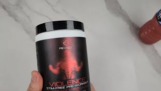 VIOLENCE StimFree PreWorkout Power Up Your Workouts [upl. by Nnewg]