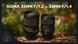 Sigma 35mm f12 DG DN Art vs Sigma 35mm f14 DG HSM Art [upl. by Bikales]