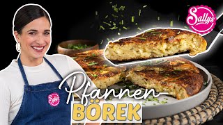 So schnell ging BÖREK noch nie  einfaches PfannenBörek [upl. by Obidiah12]