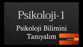 Psikolojiye Giriş [upl. by Zoller]