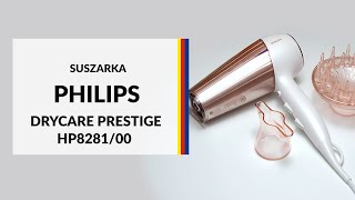 Suszarka Philips DryCare Prestige HP828100 – dane techniczne – RTV EURO AGD [upl. by Haseefan]