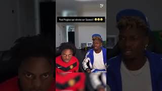 On vit dans un monde parallèle  Paul Pogba qui aboie sur Speed  😭😭😭 [upl. by Sadira97]