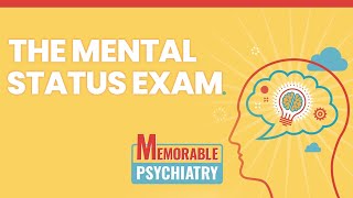 Mental Status Exam Mnemonics Memorable Psychiatry Lecture [upl. by Hcib]